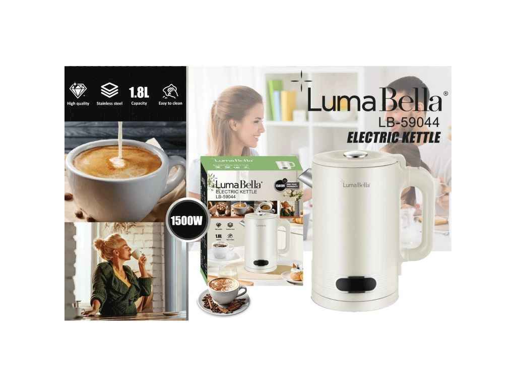 Електрочайник 1500Вт 1,8л LB-59044 ТМ LUMABELLA Електрочайник 1500Вт 1,8л LB-59044 ТМ LUMABELLA