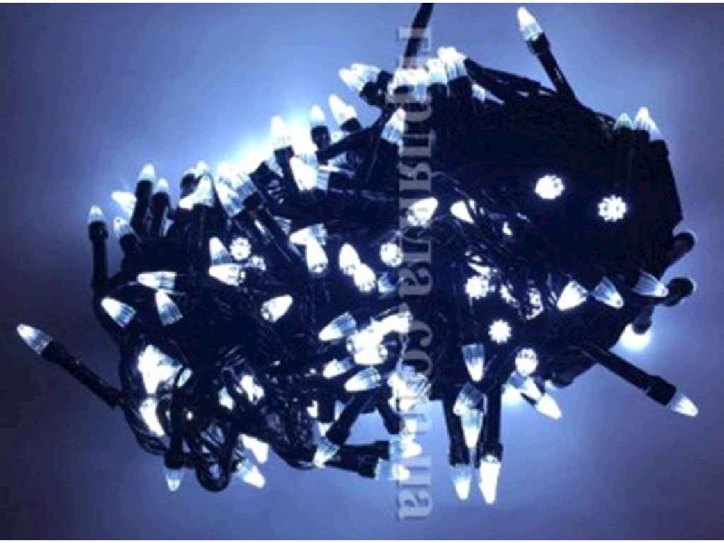 Гірлянда Конус 100LED білий 6м. чорний провід 1210-03 ТМ КИТАЙ Гірлянда Конус 100LED білий 6м. чорний провід 1210-03 ТМ КИТАЙ