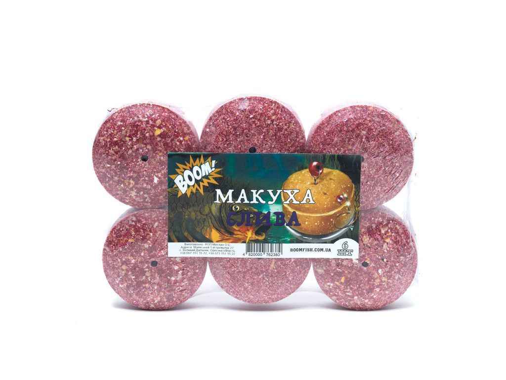 Макуха пресована Слива 360г Кук. Шайба 6шт ТМ BOOM Макуха пресована Слива 360г Кук. Шайба 6шт ТМ BOOM