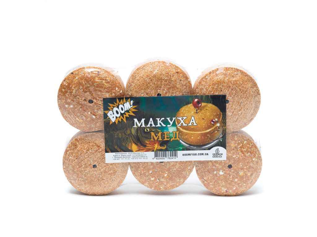 Макуха пресована Мед 360г Кук. Шайба 6шт ТМ BOOM Макуха пресована Мед 360г Кук. Шайба 6шт ТМ BOOM