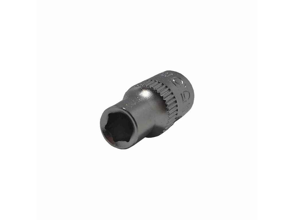 Головка шестигранна 5,5мм Cr-Vприєднувальний квадрат 1/4 дюйма ТМ HorsAY Hard Головка шестигранна 5,5мм Cr-Vприєднувальний квадрат 1/4 дюйма ТМ HorsAY Hard