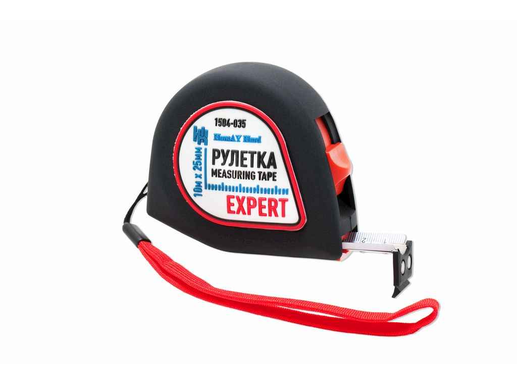 Рулетка L=10м 25мм EXPERT ТМ HorsAY Hard Рулетка L=10м 25мм EXPERT ТМ HorsAY Hard