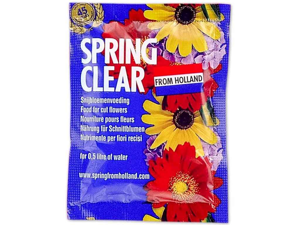 Добриво для зрізаних квітів 5гр. ТМ Spring Clear Добриво для зрізаних квітів 5гр. ТМ Spring Clear