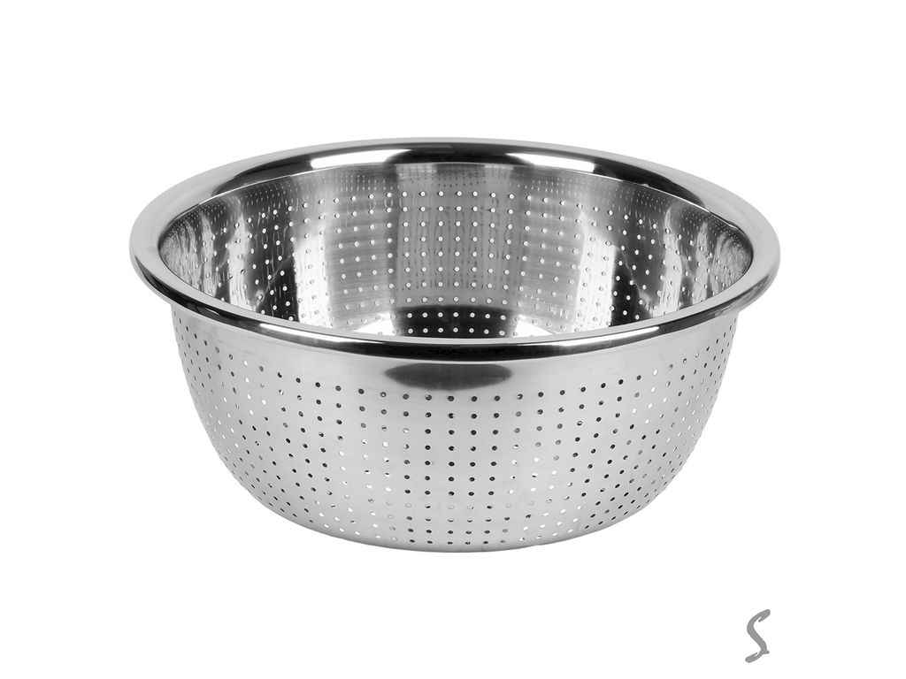 Друшляк з плоским дном 34см неіржавіюча сталь Steel R40345-34 ТМ STENSON Друшляк з плоским дном 34см неіржавіюча сталь Steel R40345-34 ТМ STENSON