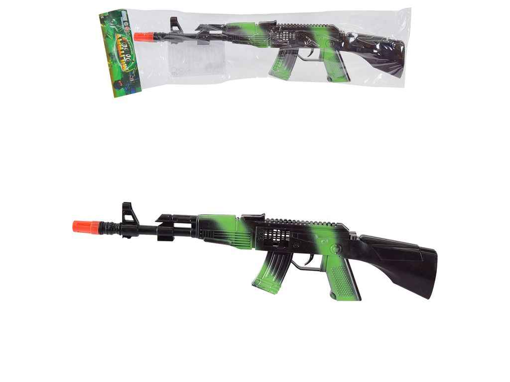 Автомат 50см чорний тріскачка арт. M17-2 ТМ 7TOYS Автомат 50см чорний тріскачка арт. M17-2 ТМ 7TOYS