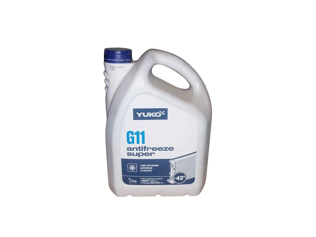 Антифриз ANTIFREEZE-40 (-42° Super G11) синій 5кг ТМ Yuko Антифриз ANTIFREEZE-40 (-42° Super G11) синій 5кг ТМ Yuko