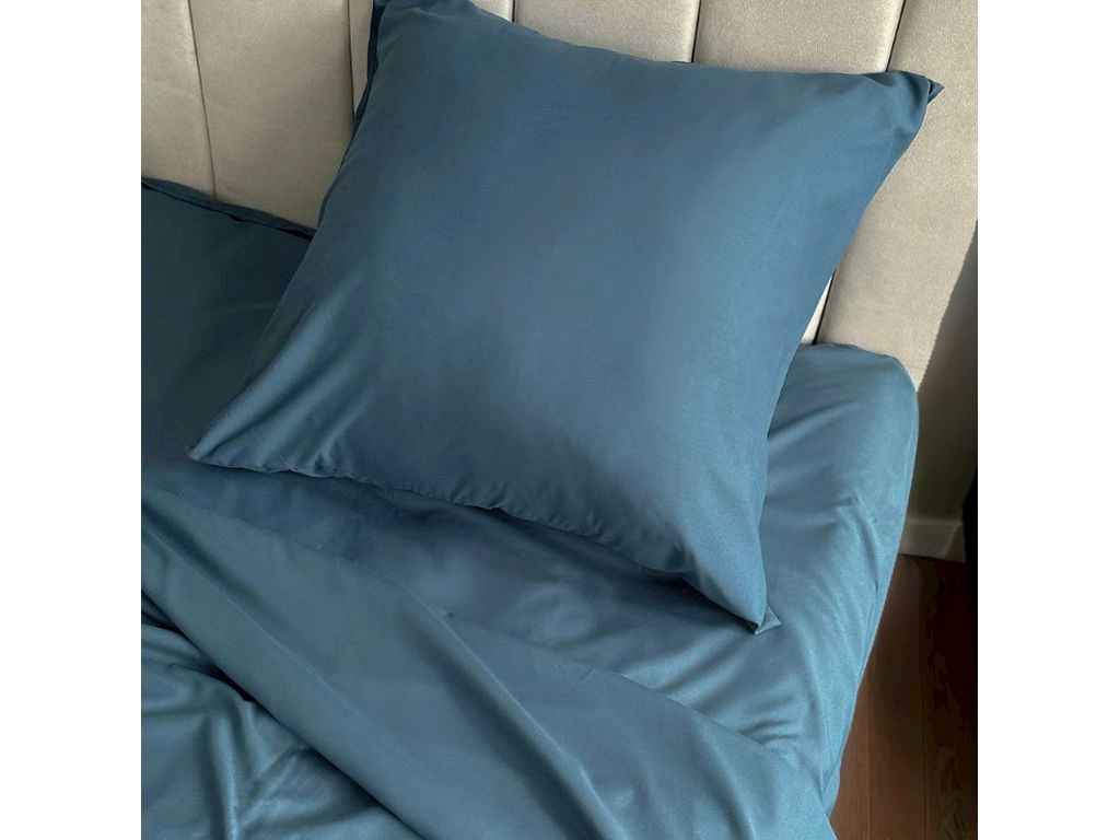 Комплект постільної білизни 1,5-х сп 145*210 19-4227 Indian Teal (наволочка 50*70) мікрофібра ТМ ARCLOUD Комплект постільної білизни 1,5-х сп 145*210 19-4227 Indian Teal (наволочка 50*70) мікрофібра ТМ ARCLOUD
