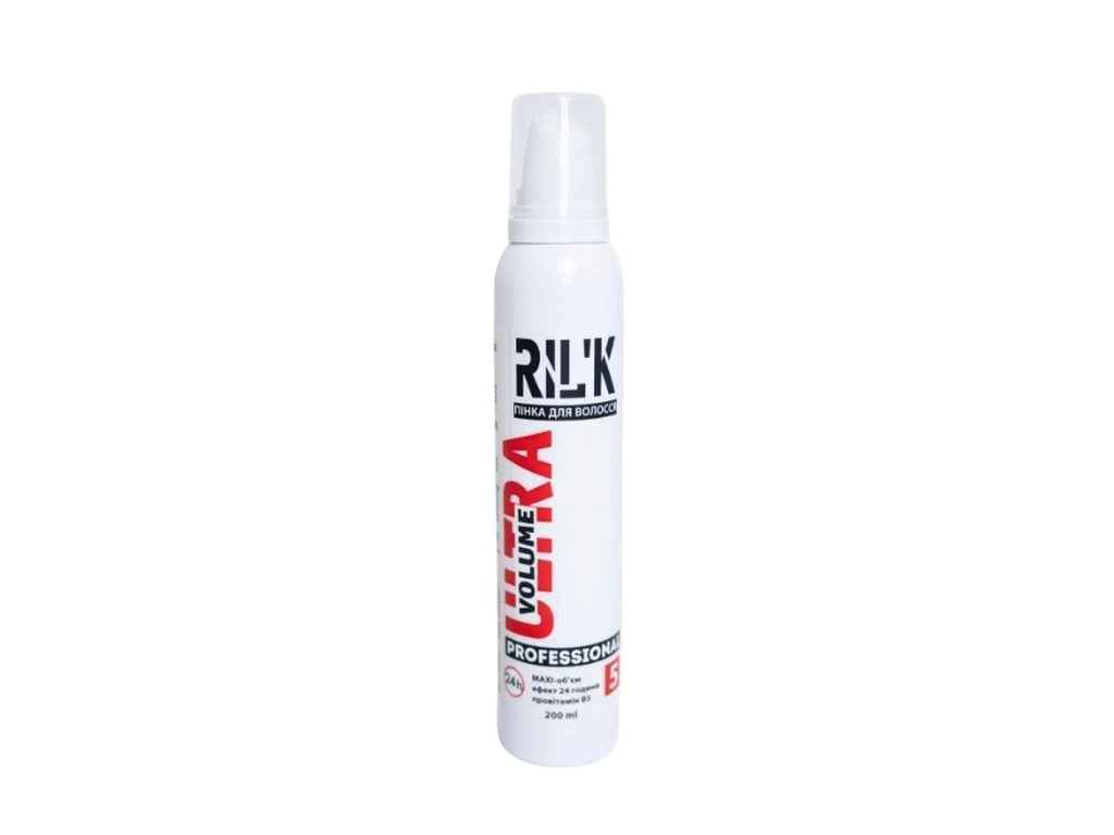 Пінка для волосся 200мл (5) ULTRA VOLUME ТМ RILK PROFESSIONAL Пінка для волосся 200мл (5) ULTRA VOLUME ТМ RILK PROFESSIONAL