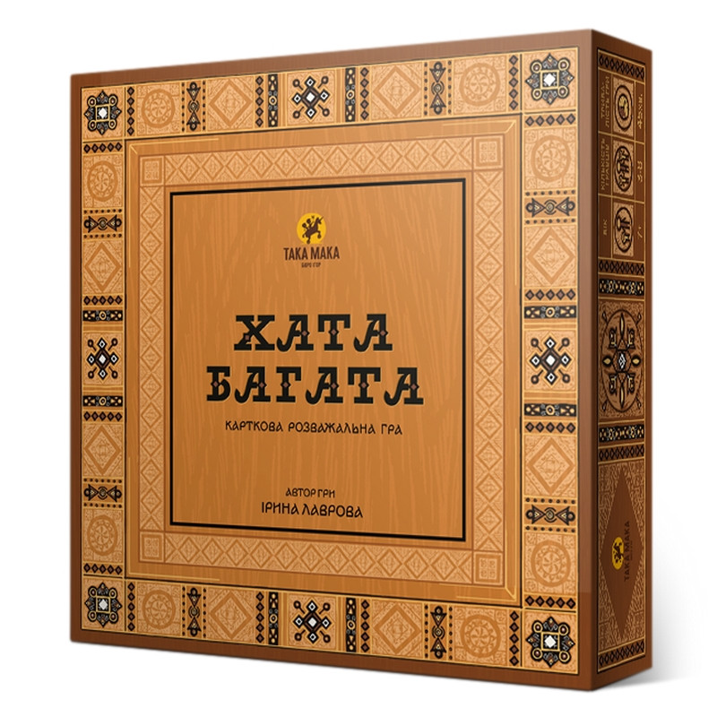 Настільна карткова гра "Хата Багата" 960506, 108 карток Настільна карткова гра "Хата Багата" 960506, 108 карток