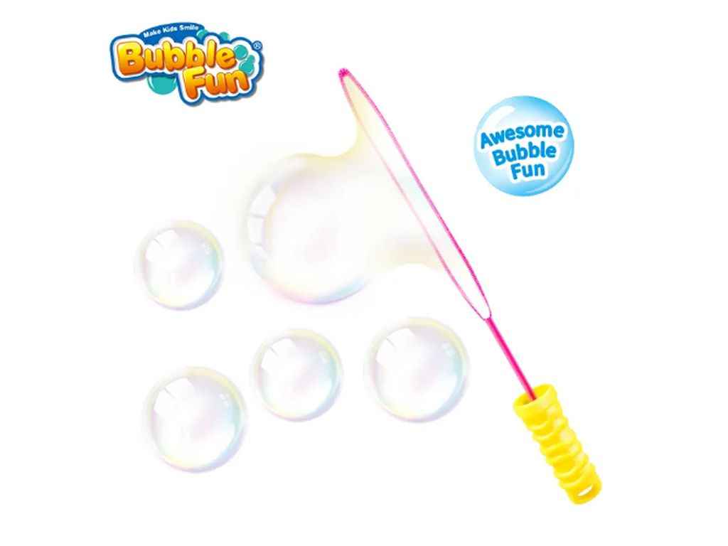 Паличка для бульбашок зелена/жовта (19,5x14x36,5см) ТМ BUBBLE FUN Паличка для бульбашок зелена/жовта (19,5x14x36,5см) ТМ BUBBLE FUN