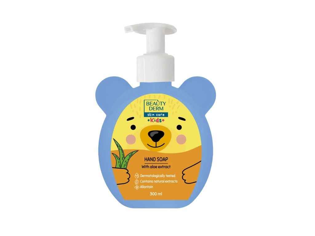 Мило рідке 300мл Kids з екстрактом Алое ТМ BEAUTYDERM Мило рідке 300мл Kids з екстрактом Алое ТМ BEAUTYDERM