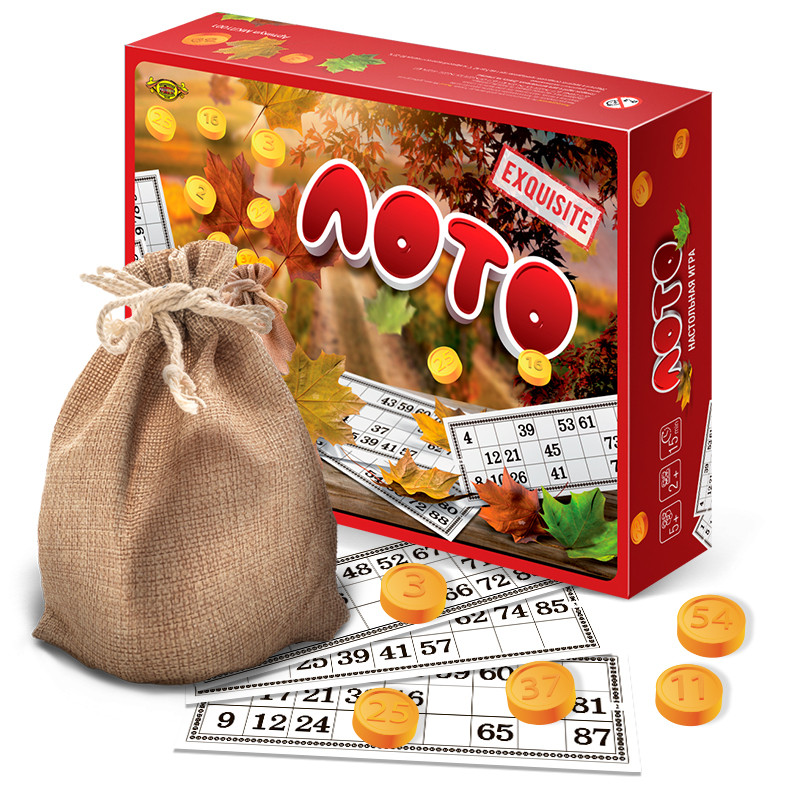 Настільна гра "Лото EXQUISITE" MKL1001 Настільна гра "Лото EXQUISITE" MKL1001