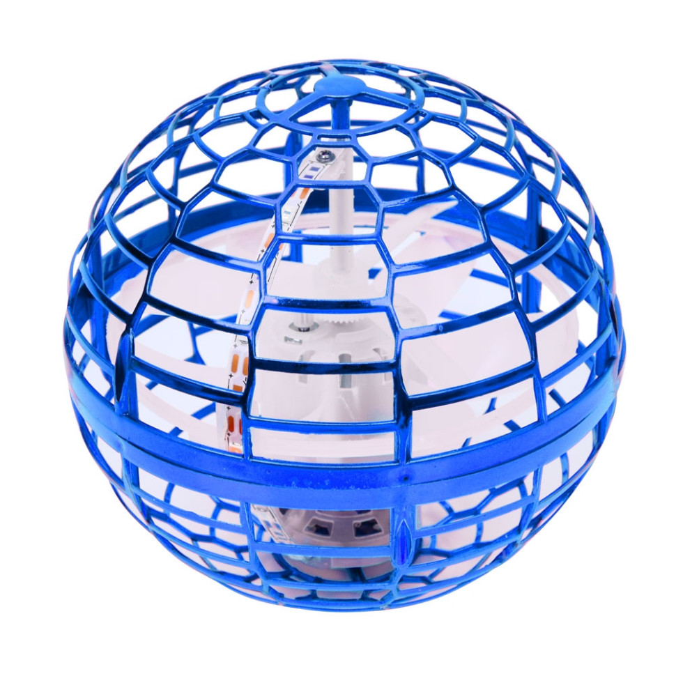 Летающий светящийся шар Flynova 988G(Blue) размер 9,5 см Летающий светящийся шар Flynova 988G(Blue) размер 9,5 см