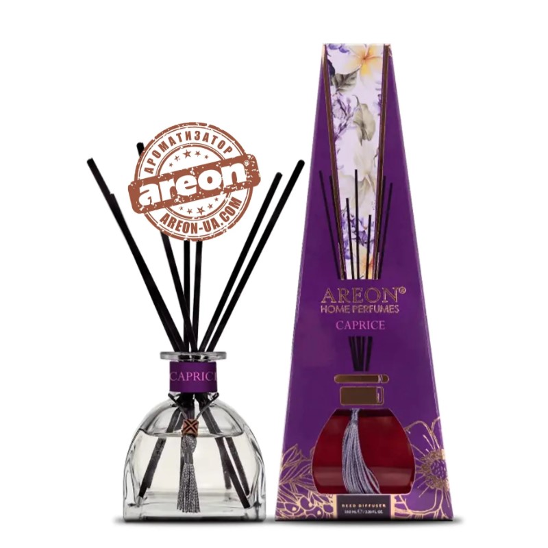 Ароматизатор 100ml - "Areon" Нome Perfume Exclusive Selection Caprice (Каприз) Ароматизатор 100ml - "Areon" Нome Perfume Exclusive Selection Caprice (Каприз)