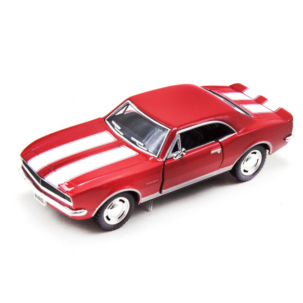 Дитяча модель машинки CHEVROLET CAMARO Z KT5341 W, інерційна Red Дитяча модель машинки CHEVROLET CAMARO Z KT5341 W, інерційна Red