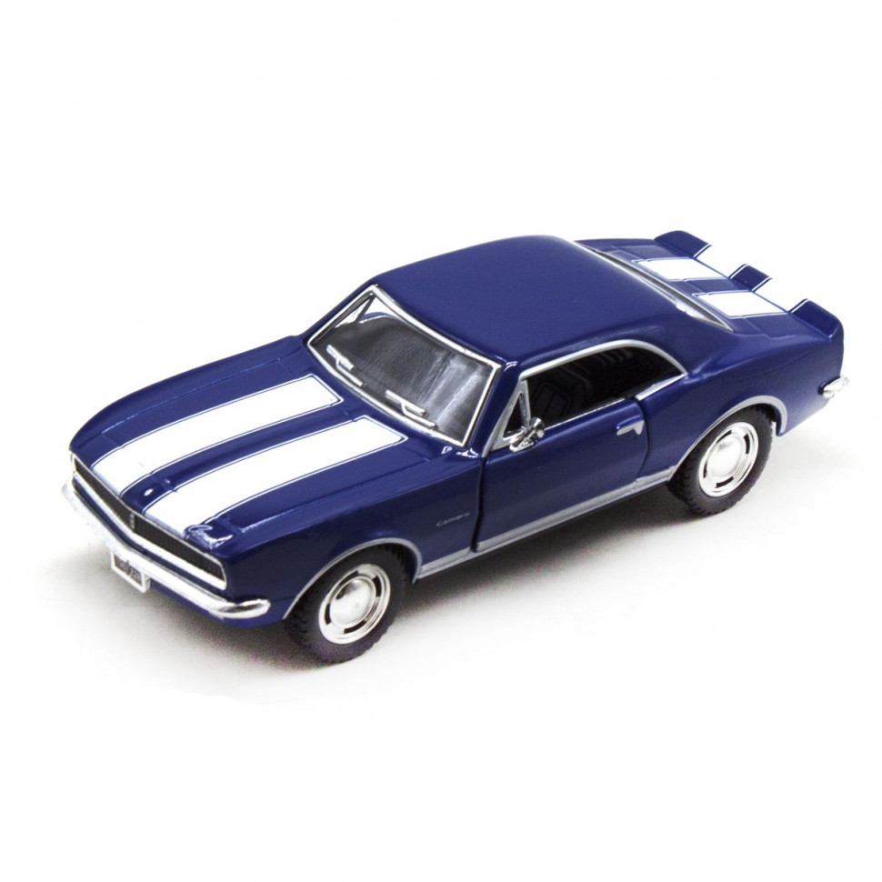 Дитяча модель машинки CHEVROLET CAMARO Z KT5341 W, інерційна Blue Дитяча модель машинки CHEVROLET CAMARO Z KT5341 W, інерційна Blue
