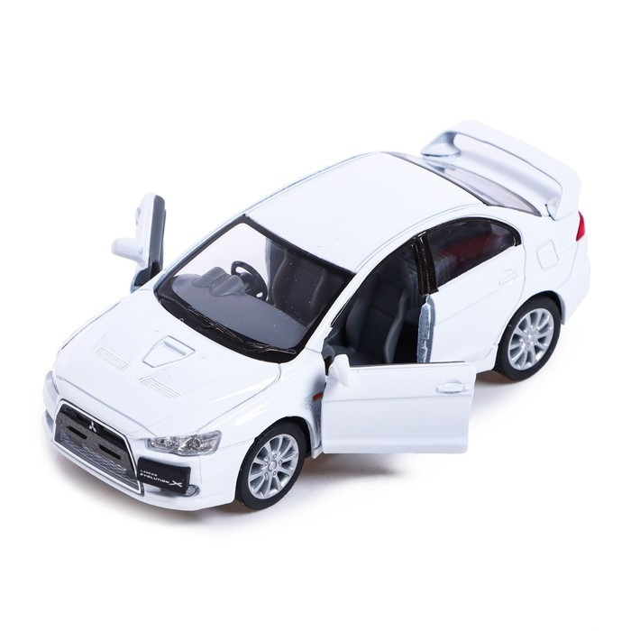 Автомодель легкова MITSUBISHI LANCER EVOLUTION X 1:36, 5" KT5329W Білий Автомодель легкова MITSUBISHI LANCER EVOLUTION X 1:36, 5" KT5329W Білий
