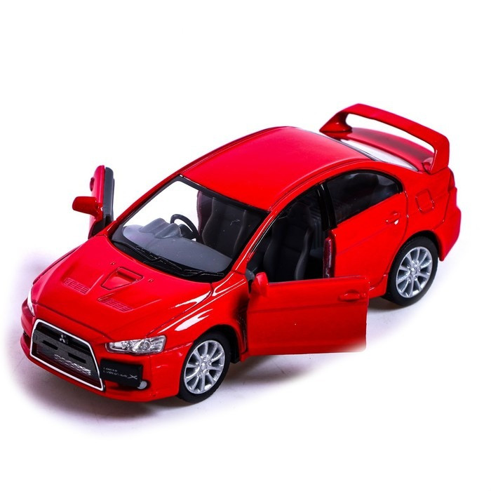 Автомодель легковая MITSUBISHI LANCER EVOLUTION X 1:36, 5'' KT5329W Красный Автомодель легковая MITSUBISHI LANCER EVOLUTION X 1:36, 5'' KT5329W Красный