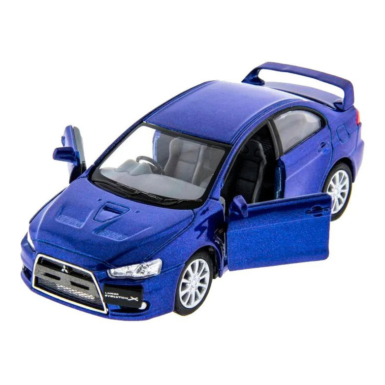 Автомодель легковая MITSUBISHI LANCER EVOLUTION X 1:36, 5'' KT5329W Синий Автомодель легковая MITSUBISHI LANCER EVOLUTION X 1:36, 5'' KT5329W Синий