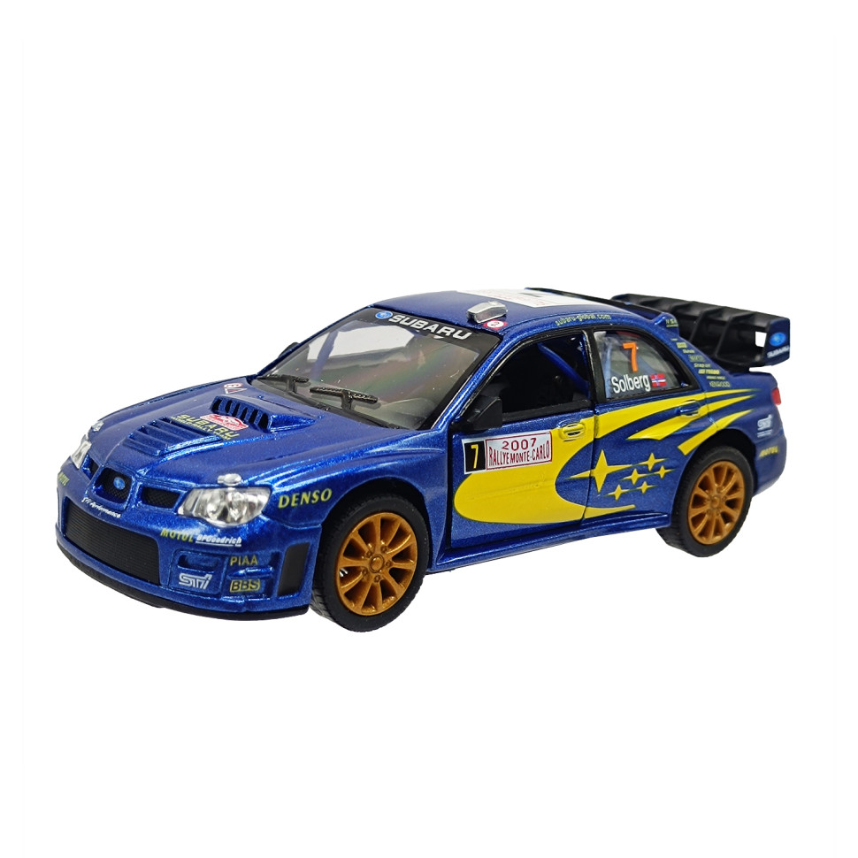 Модель автомобіля "Subaru Impreza" KT 5072 W(Blue 2) 1:32 - 1:36 Модель автомобіля "Subaru Impreza" KT 5072 W(Blue 2) 1:32 - 1:36