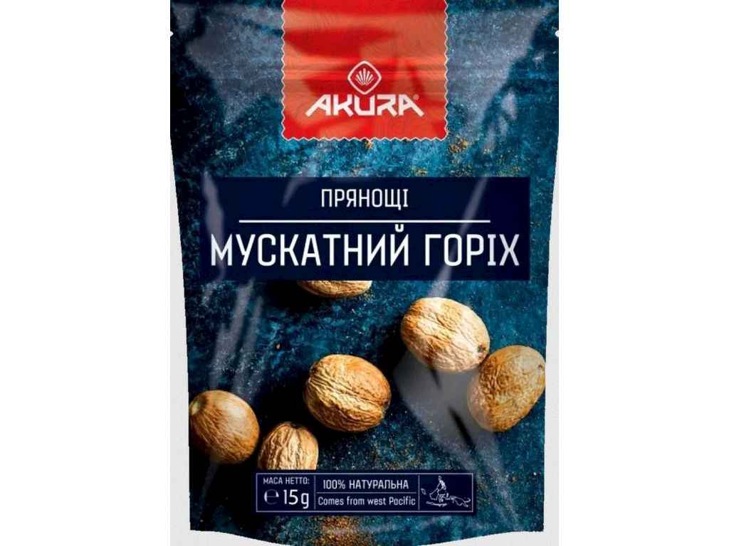 Мускатний горіх 15г ТМAKURA Мускатний горіх 15г ТМAKURA