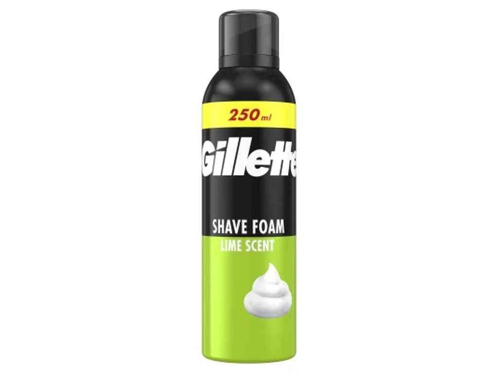 Піна для гоління 250мл Classic Лайм для чоловіків ТМ GILLETTE Піна для гоління 250мл Classic Лайм для чоловіків ТМ GILLETTE