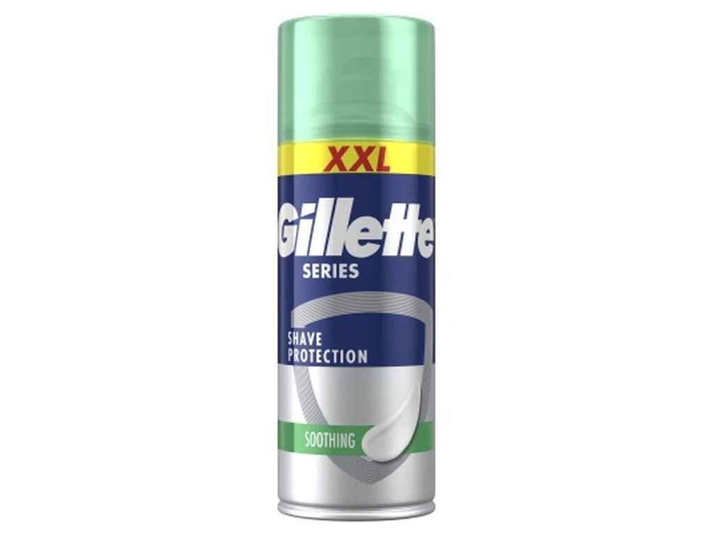 Піна для гоління 400мл Series Soothing Для чутливої шкіри з алое вера для чоловіків ТМ GILLETTE Піна для гоління 400мл Series Soothing Для чутливої шкіри з алое вера для чоловіків ТМ GILLETTE