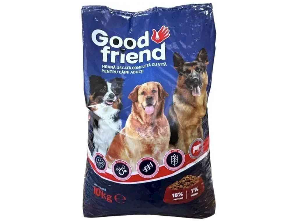 Сухий корм для собак 10кг зі смаком курки ТМ GOOD FRIEND Сухий корм для собак 10кг зі смаком курки ТМ GOOD FRIEND