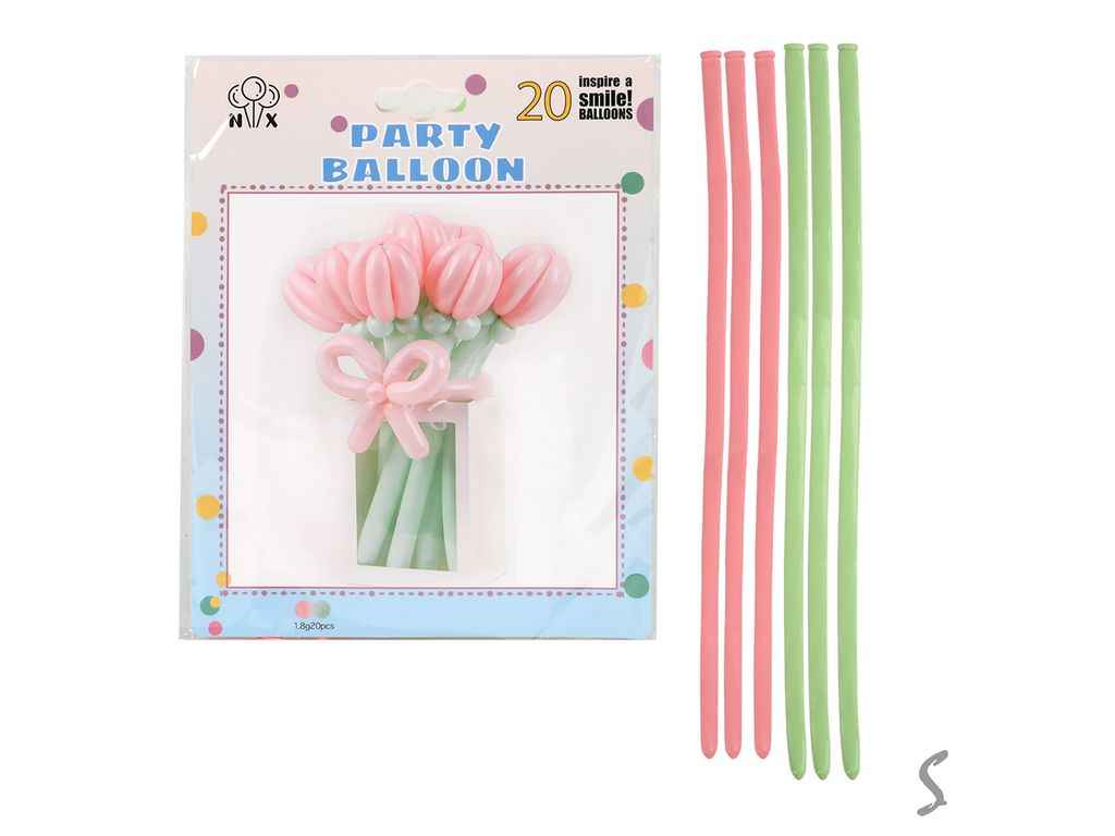 Набір повітряних кульок Tulips 20шт/наб R35122 ТМ STENSON Набір повітряних кульок Tulips 20шт/наб R35122 ТМ STENSON