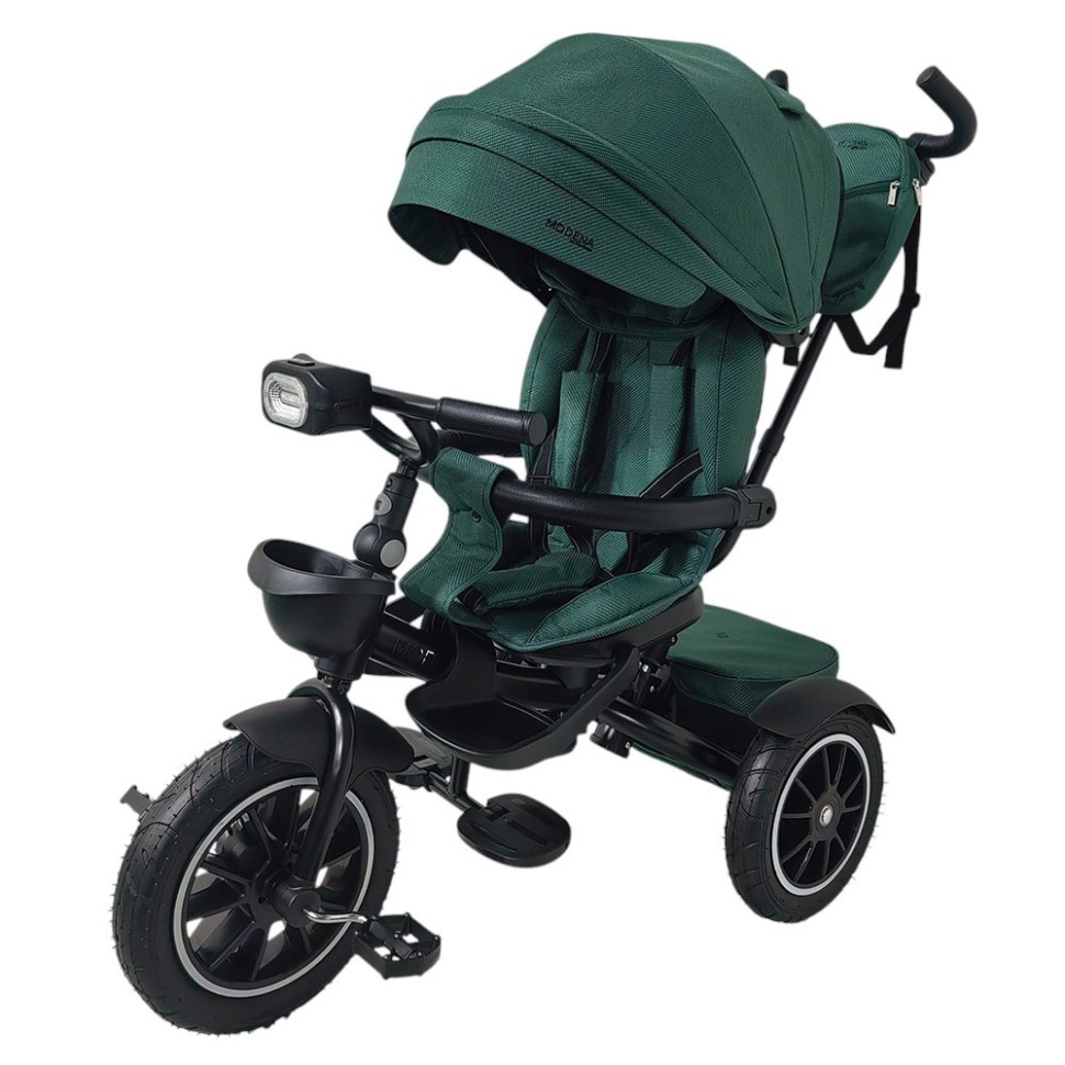 Дитячий триколісний велосипед MODENA ME 1193 Green, з батьківською ручкою Дитячий триколісний велосипед MODENA ME 1193 Green, з батьківською ручкою