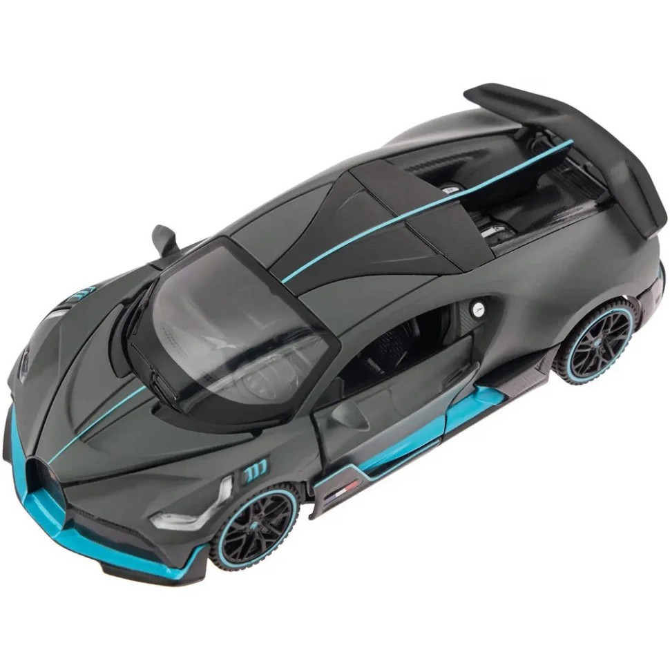 Автомодель инерционная Bugatti DIVO Rastar 64200 grey 1:32 Автомодель инерционная Bugatti DIVO Rastar 64200 grey 1:32