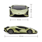 Автомобиль на радиоуправлении LAMBORGHINI SIAN KS DRIVE 124GLSG масштаб 1:24, 2.4Ghz. Изображение №6 Автомобиль на радиоуправлении LAMBORGHINI SIAN KS DRIVE 124GLSG масштаб 1:24, 2.4Ghz. Изображение №6