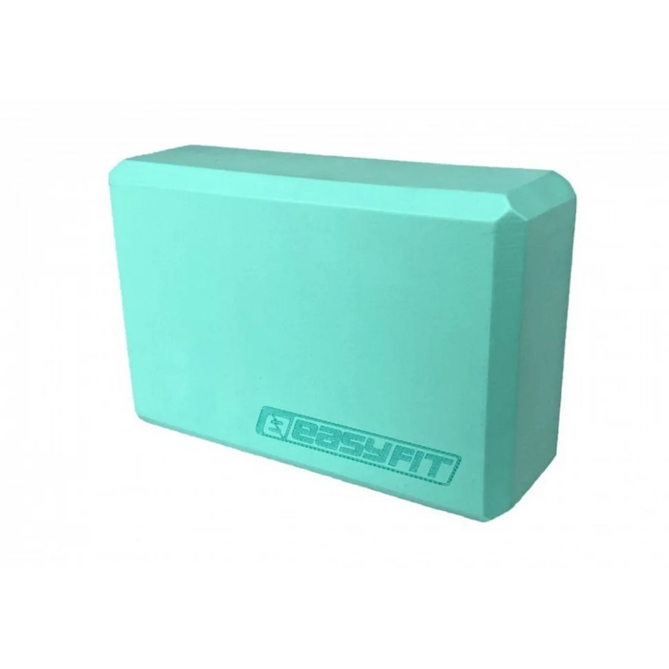 Блок для йоги EasyFit EF-1818-M, EVA, М'ятний Блок для йоги EasyFit EF-1818-M, EVA, М'ятний