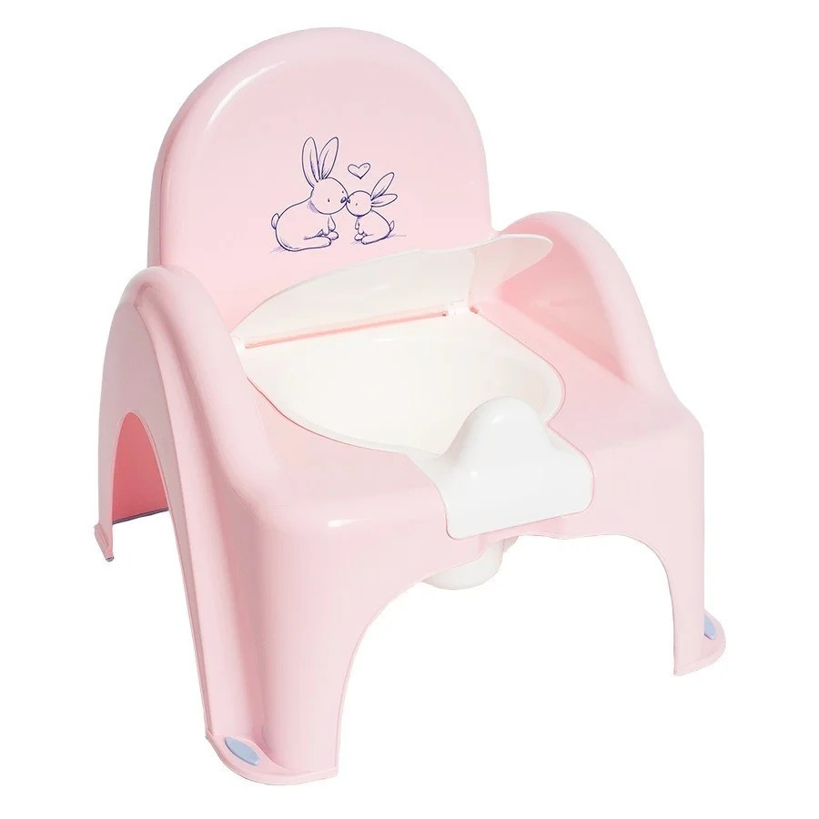 Горщик - стільчик "Зайчики" Tega Baby KR-012-104 рожевий Горщик - стільчик "Зайчики" Tega Baby KR-012-104 рожевий