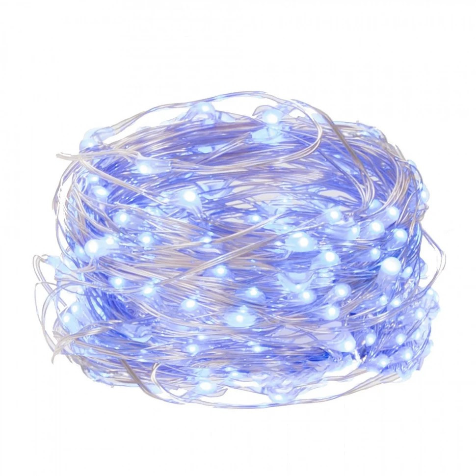 Гирлянда (конский хвост) Springos CL0095, 2 м 300 LED, Blue Гирлянда (конский хвост) Springos CL0095, 2 м 300 LED, Blue