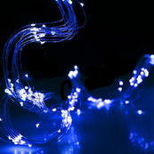 Гирлянда (конский хвост) Springos CL0095, 2 м 300 LED, Blue. Изображение №4 Гирлянда (конский хвост) Springos CL0095, 2 м 300 LED, Blue. Изображение №4