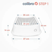 Детская подставка-ступенька Step 1 Colibro CS1-10 Dove, светло серый. Изображение №2 Детская подставка-ступенька Step 1 Colibro CS1-10 Dove, светло серый. Изображение №2