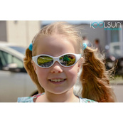 Детские солнцезащитные очки Koolsun бело-бирюзовые серии Flex (Размер: 3+) KS-FLWA003. Изображение №2 Детские солнцезащитные очки Koolsun бело-бирюзовые серии Flex (Размер: 3+) KS-FLWA003. Изображение №2