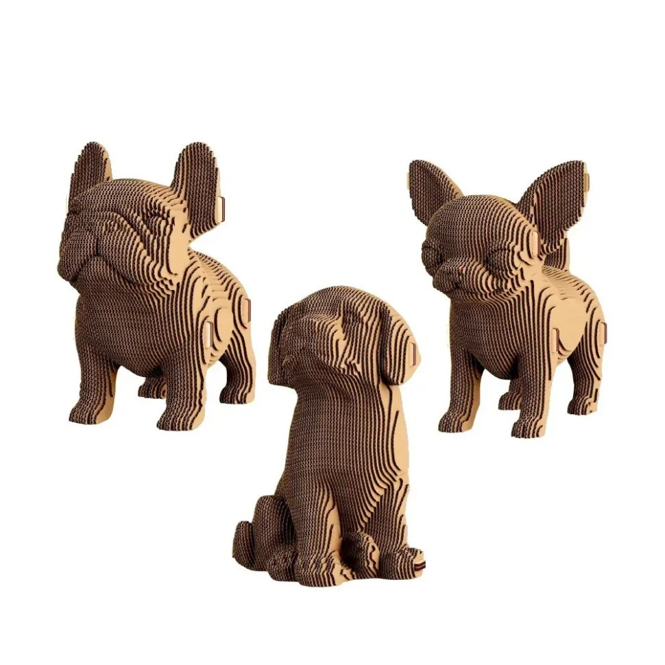 Картонний конструктор 3D Puzzle "PUPPIES TRIO" CARTPUPPIES 227 деталей Картонний конструктор 3D Puzzle "PUPPIES TRIO" CARTPUPPIES 227 деталей