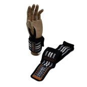 Кістові бинти Wrist Wraps Power System PS-3500_Grey-Black. Зображення №4 Кістові бинти Wrist Wraps Power System PS-3500_Grey-Black. Зображення №4