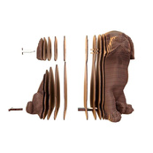 Картонний конструктор 3D Puzzle "PUPPIES TRIO" CARTPUPPIES 227 деталей. Зображення №7 Картонний конструктор 3D Puzzle "PUPPIES TRIO" CARTPUPPIES 227 деталей. Зображення №7