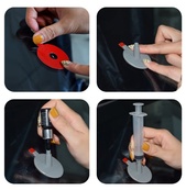 Набор для ремонта лобового стекла 3ml Windshield Repair KIT FH032-1. Изображение №3