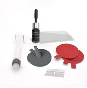 Набор для ремонта лобового стекла 3ml Windshield Repair KIT FH032-1. Изображение №4