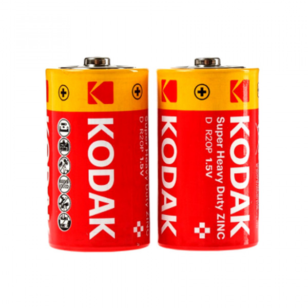 Батарейка Kodak сольова R20 D, бочка (2/24/288шт) пачка Батарейка Kodak сольова R20 D, бочка (2/24/288шт) пачка