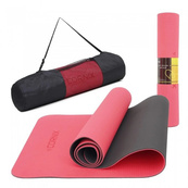 Килимок спортивний Cornix XR-0006, 183 x 61 x 0.6 см, Red/Black. Зображення №4