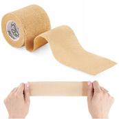 Когезионный эластичный бинт-бандаж Cohesive Bandage 4FIZJO P-5905973400855, 5 см x 4,5 м. Изображение №2 Когезионный эластичный бинт-бандаж Cohesive Bandage 4FIZJO P-5905973400855, 5 см x 4,5 м. Изображение №2