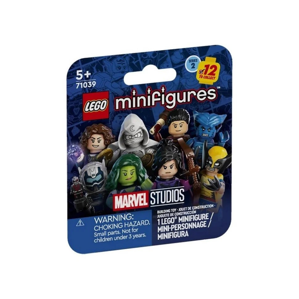 Конструктор LEGO "Минифигурки Marvel-IP2-2023" 71039, 10 деталей Конструктор LEGO "Минифигурки Marvel-IP2-2023" 71039, 10 деталей
