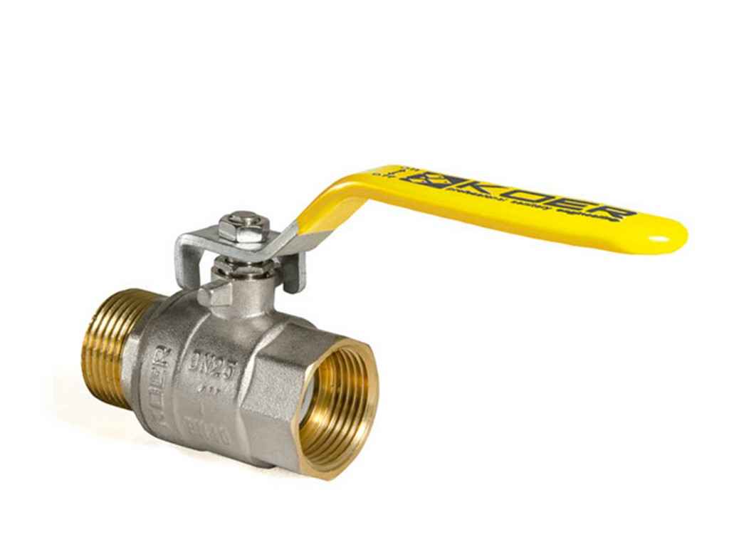 Кран шаровий 3/4 ГШР ГАЗ (KR.215.G) KR0117 ТМ KOER Кран шаровий 3/4 ГШР ГАЗ (KR.215.G) KR0117 ТМ KOER