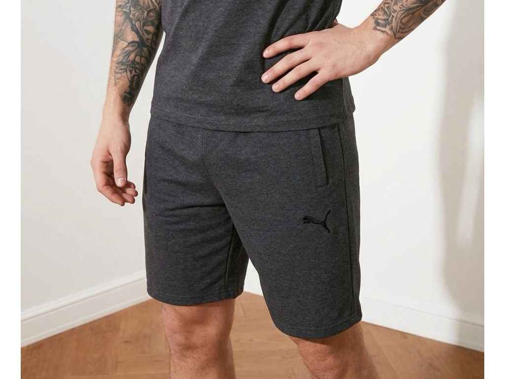 Шорти чоловічі трикотаж арт.02 Puma темно-сірий р.50 ТМ OSM Шорти чоловічі трикотаж арт.02 Puma темно-сірий р.50 ТМ OSM