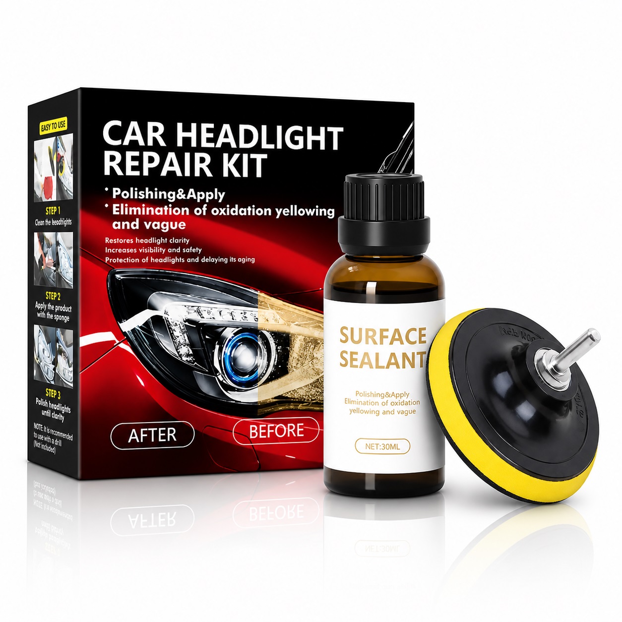 Набір для відновлення фар Car Headlight Repair Kit FH088 Набір для відновлення фар Car Headlight Repair Kit FH088